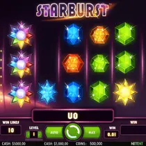RomiBet - Starburst Slot Game - NetEnt